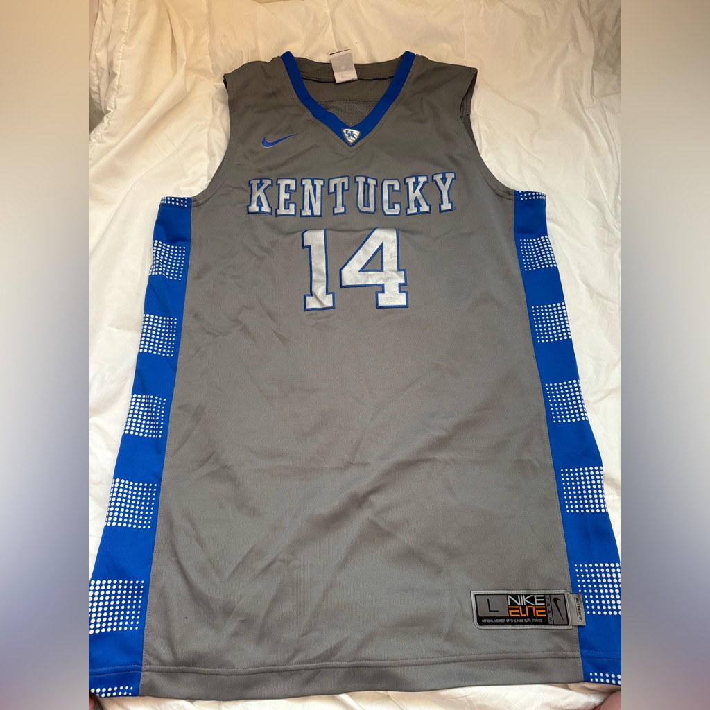 Vintage University Of Kentucky Uk Championship Jersey